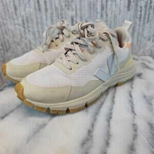 VEJA Womens Dekkan Alveomesh Sneaker Beige Trainer Athletic Shoe Eco Sz 5